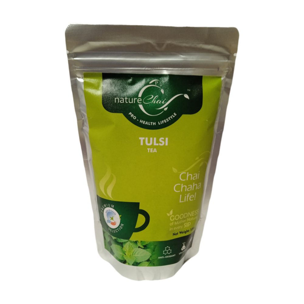 Чай Тулси, Туласи (Tulsu, Tulasi, Nature Chai), антистресс, аюрведа,100 гр.  #1