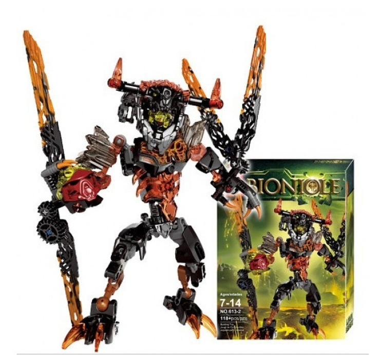 Конструктор Бионикл Bionicle Biorobots (Биоробот) 613-2 Лава монстр совместим с Лего Lego  #1