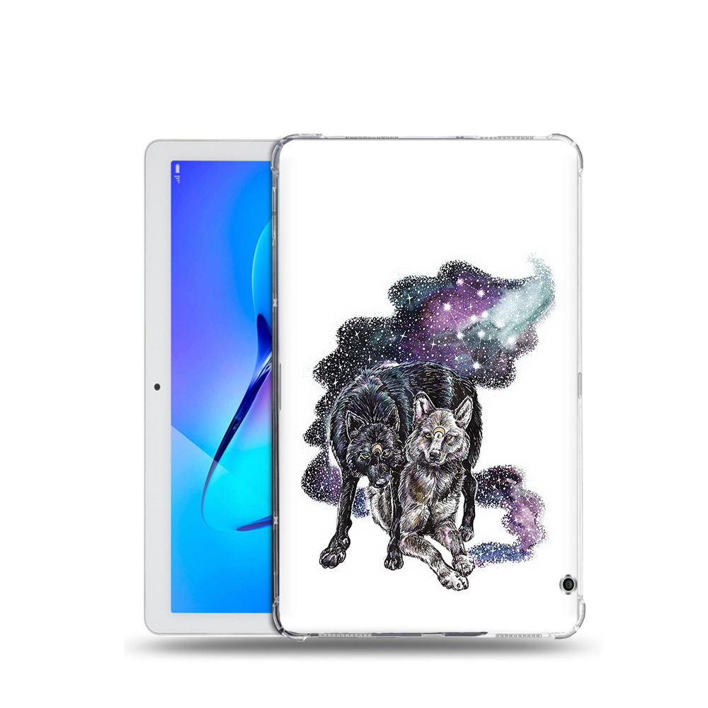 Чехол задняя-панель-накладка-бампер MyPads звездные волки для Huawei MediaPad T3 10 LTE (AGS-L09/L03) #1