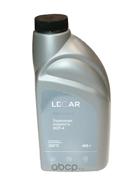Жидкость тормозная LECAR DOT4 455 г LECAR000011410 #1