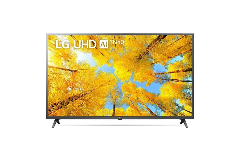 LG Телевизор 43UQ76003LD 43" 4K UHD, темно-серый #1