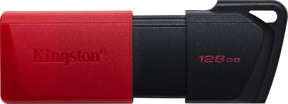 Флэш-драйв Kingston DTXM/128GB DataTraveler Exodia M, 128Гб, USB 3.2 gen.1, черный, красный  #1