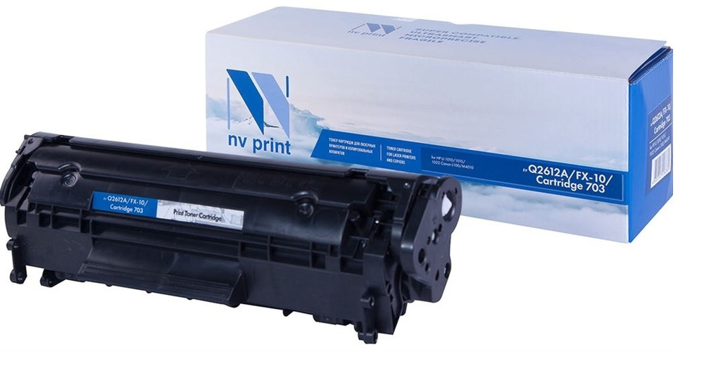 Картридж NVP совместимый NV-Q2612A/NV-FX-10/703 универсальные для HP/Canon LaserJet 3015/ 3030/ 1012/ #1