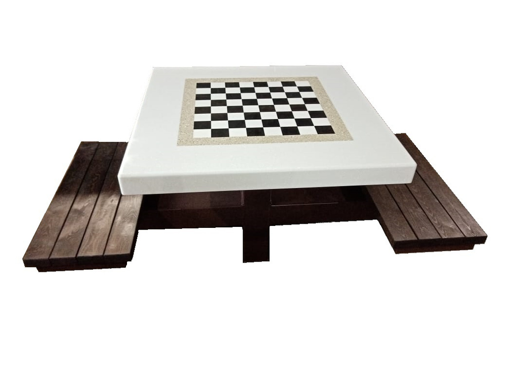 Стол уличный универсальный для шашек и шахмат #1