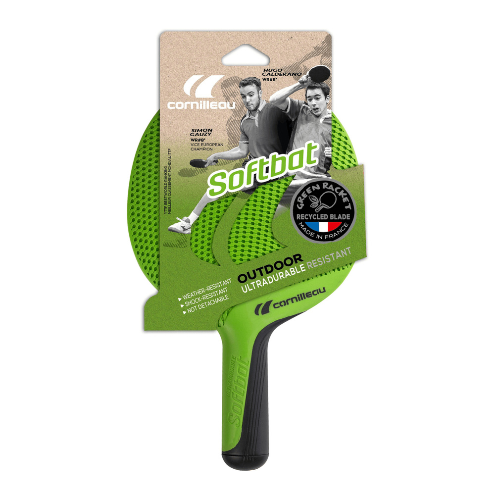 Ракетка для настольного тенниса Cornilleau Softbat, Green, ST #1