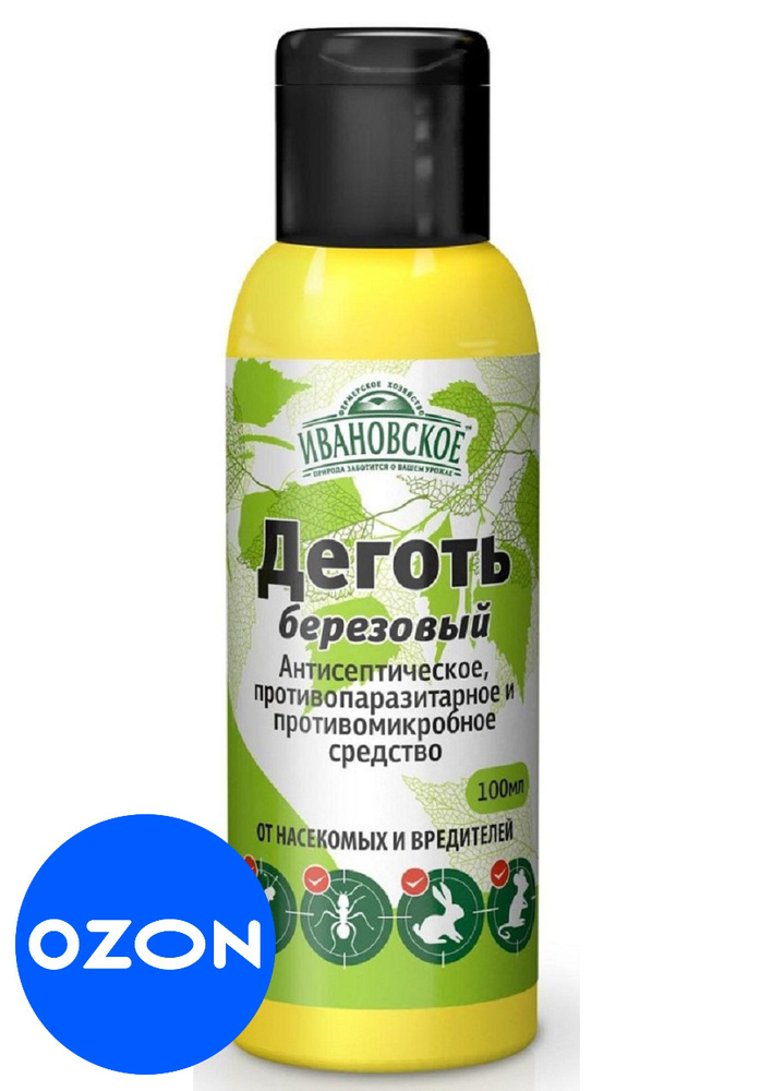 Деготь "Ивановское" Березовый 100мл - купить с доставкой по выгодным ...