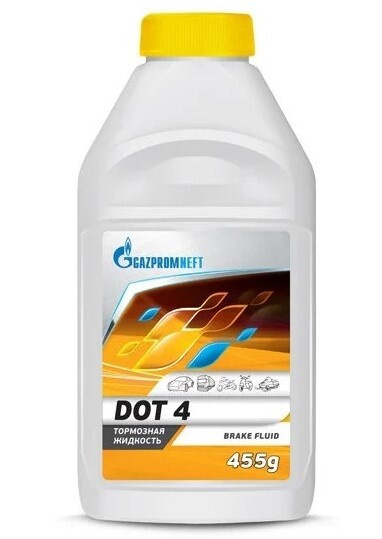 Тормозная жидкость Gazpromneft DOT-4 455 г #1