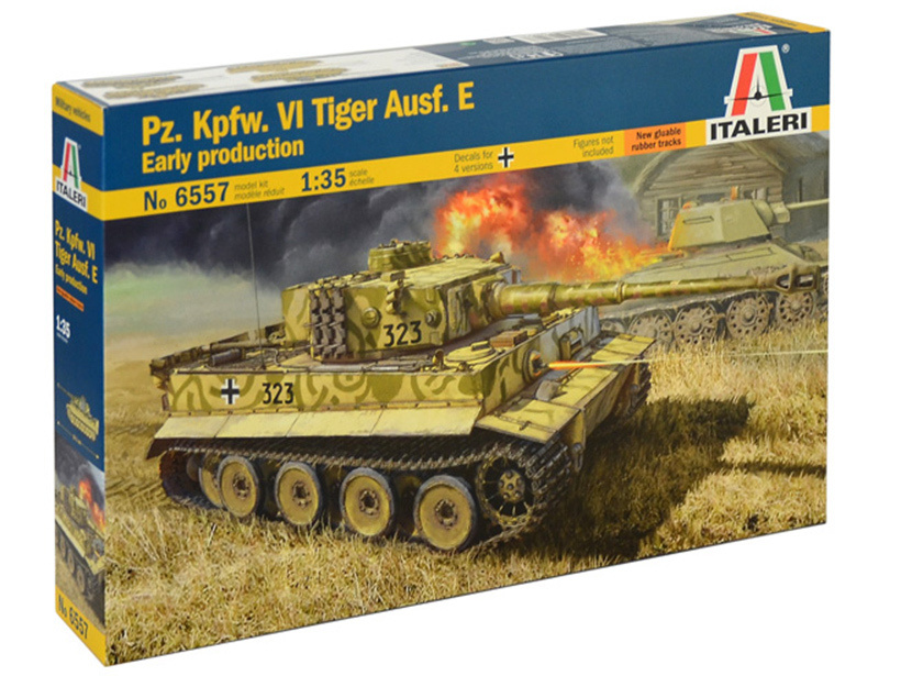 6557 Italeri Танк Pz. Kpfw. VI Tiger Ausf. E (1:35) #1