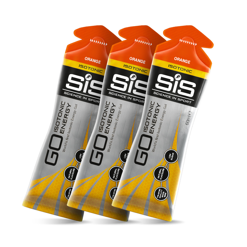 SiS, GO Isotonic Energy Gel, Гель изотонический углеводный, вкус Апельсин, 60мл, 3шт.  #1