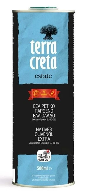 Оливковое масло Terra Creta Estate Extra Virgin 0.5 л #1