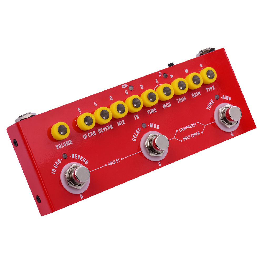 педаль эффекта,Устройство для создания комплексных эффектов на гитаре ...