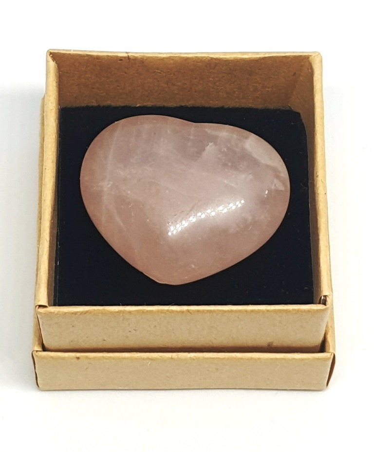 Сердце из розового кварца 30 мм, прозрачно розовый, природный камень минерал, Balance4life  #1