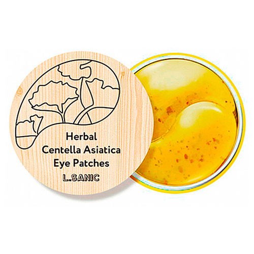 L.Sanic, Гидрогелевые патчи с Экстрактом Центеллы Herbal Centella Asiatica Hydrogel Eye Patches, 60 шт #1