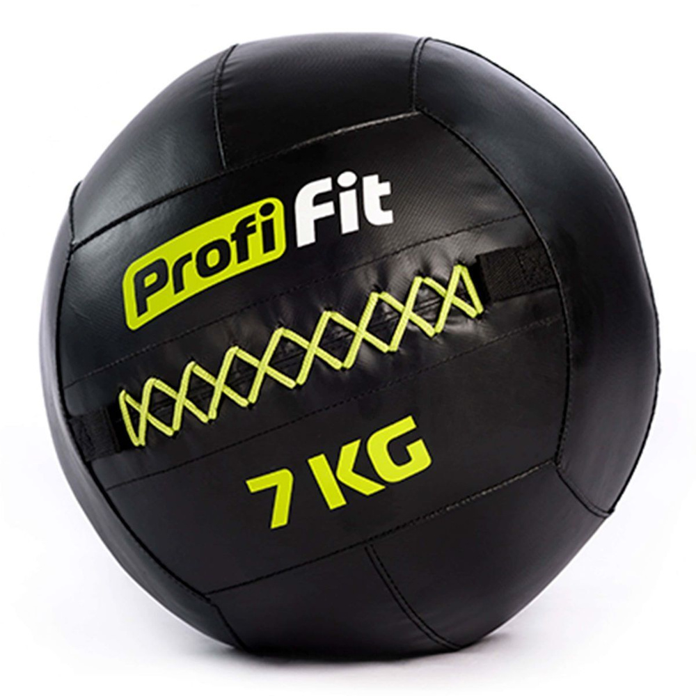 Медбол 7 кг набивной (Wallball) PROFI-FIT #1