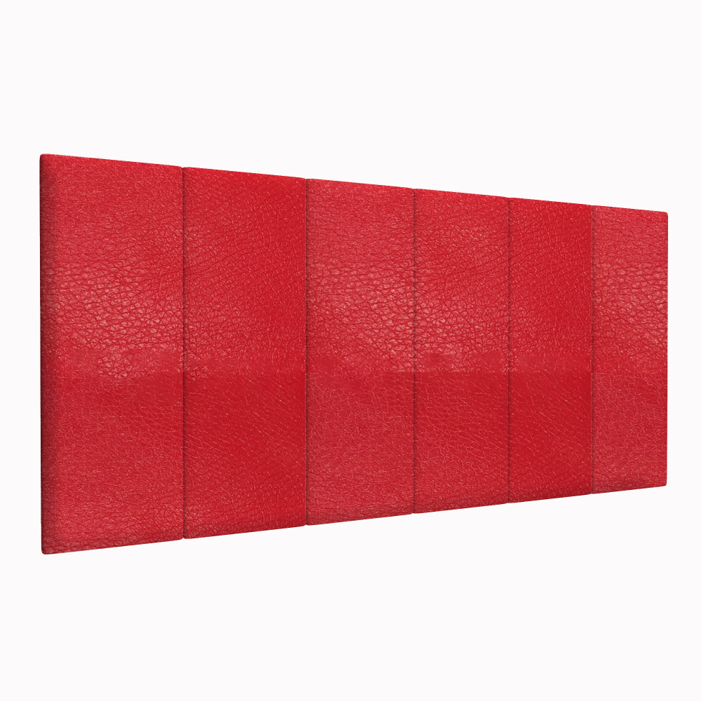 Мягкие обои Eco Leather Red 30х80 см 1 шт. #1