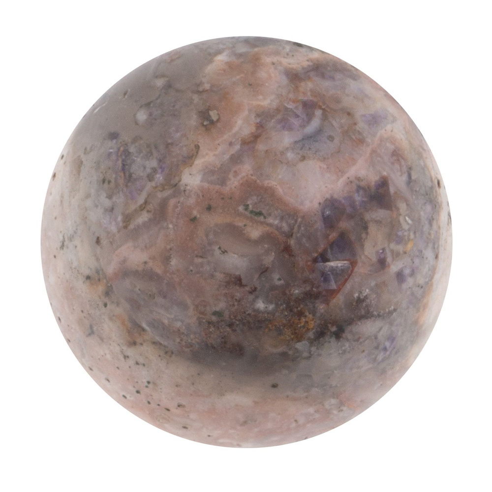 Шар из флюорита 8,5 см / сувенир из камня #1