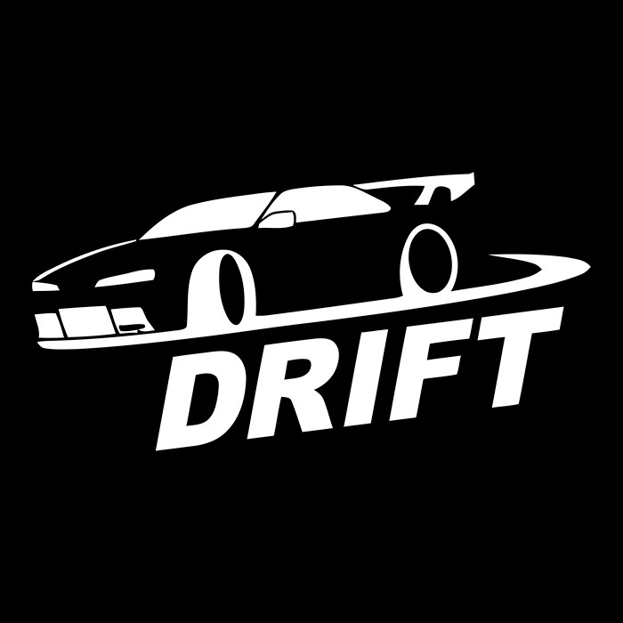 Наклейка на авто 20x10 Drift Car #1