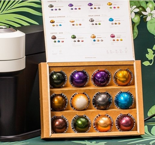 Кофе Nespresso Vertuo, дегустационный набор 12 капсул #1