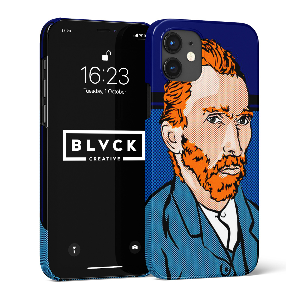 Чехол для IPhone 13 Pro Max с рисунком "VAN GOGH" / Накладка с принтом Ван Гог  #1