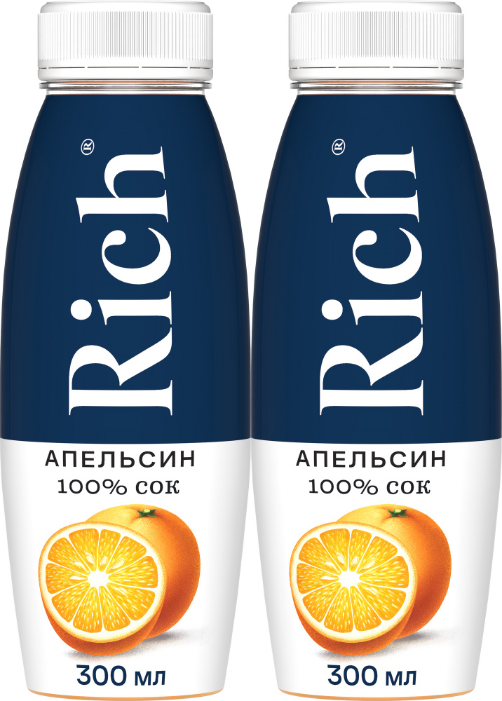 Нектар Rich апельсин-манго 300 мл в упаковке, комплект: 2 упаковки  #1