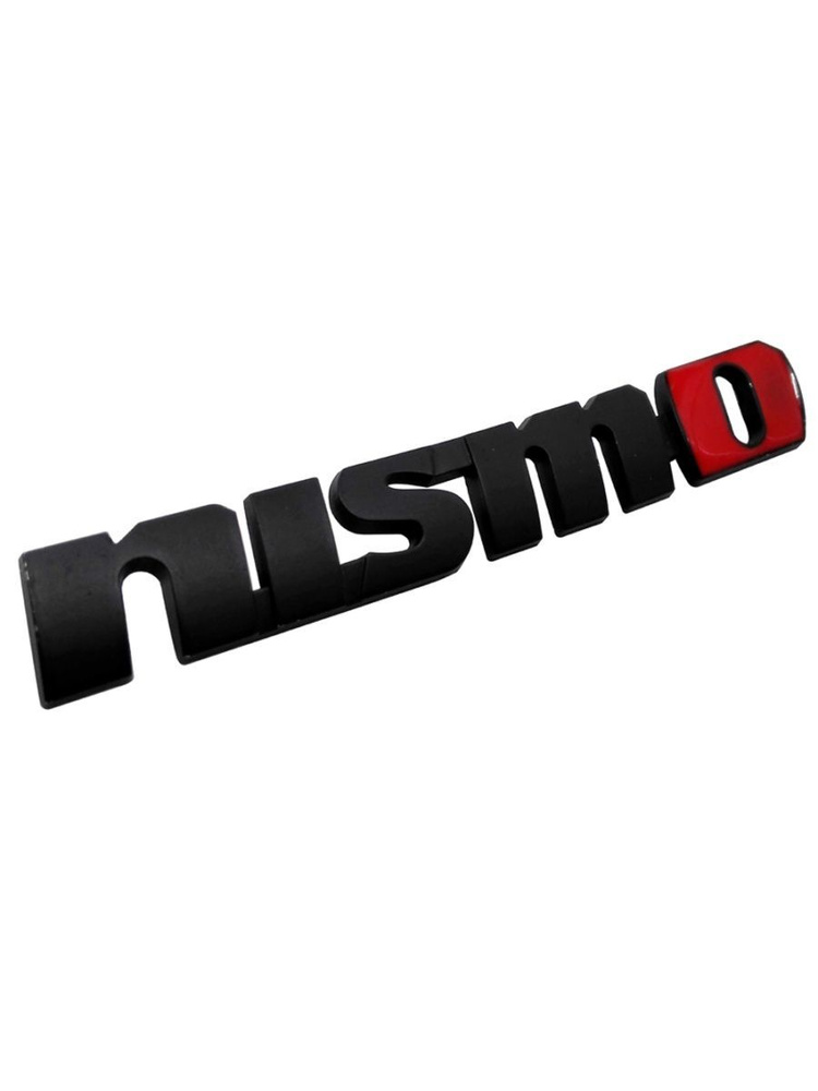 Надпись шильдик эмблема Nismo/ Низмо металлическая 125х19 мм - купить ...