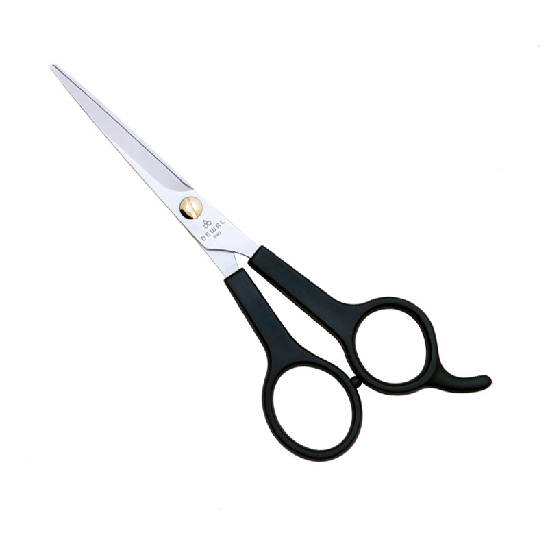 Парикмахерские ножницы DEWAL PRO EASY STEP прямые 5,5", черные 9502 #1