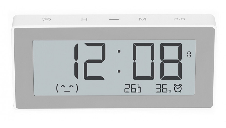 Метеостанция - часы с датчиком температуры и влажности Miaomiaoce Smart Clock E-Inc MHO-C303  #1