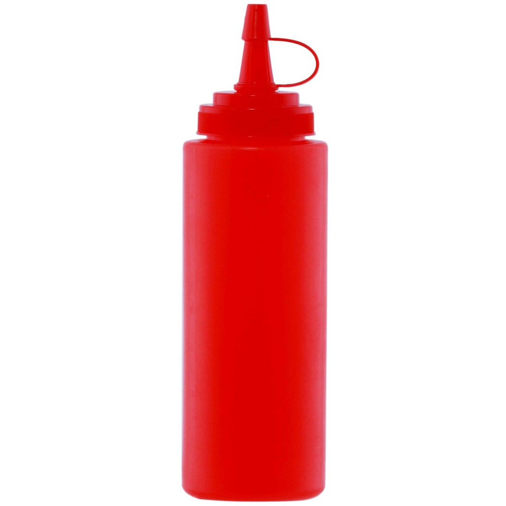 Емкость для соусов Probar 230мл, 50х50х175мм, пластик, красный, 4 шт.  #1