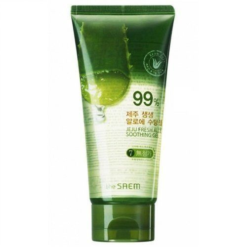 THE SAEM Гель с алоэ универсальный увлажняющий Jeju Fresh Aloe Soothing Gel 99 120мл 120мл  #1