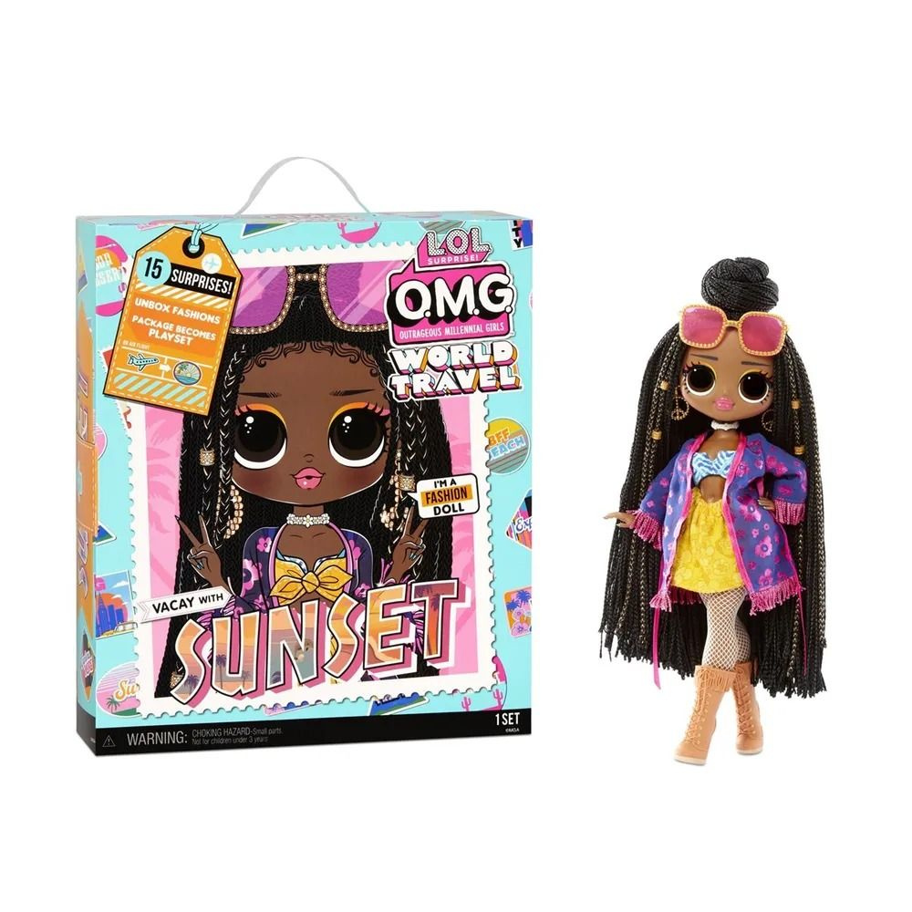 Кукла L.O.L. Surprise! OMG Travel Doll Sunset 576570 #1