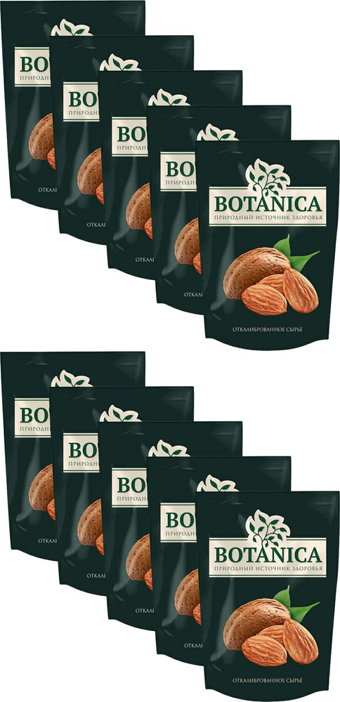 Миндаль Botanica сырой очищенный, комплект: 10 упаковок по 140 г  #1