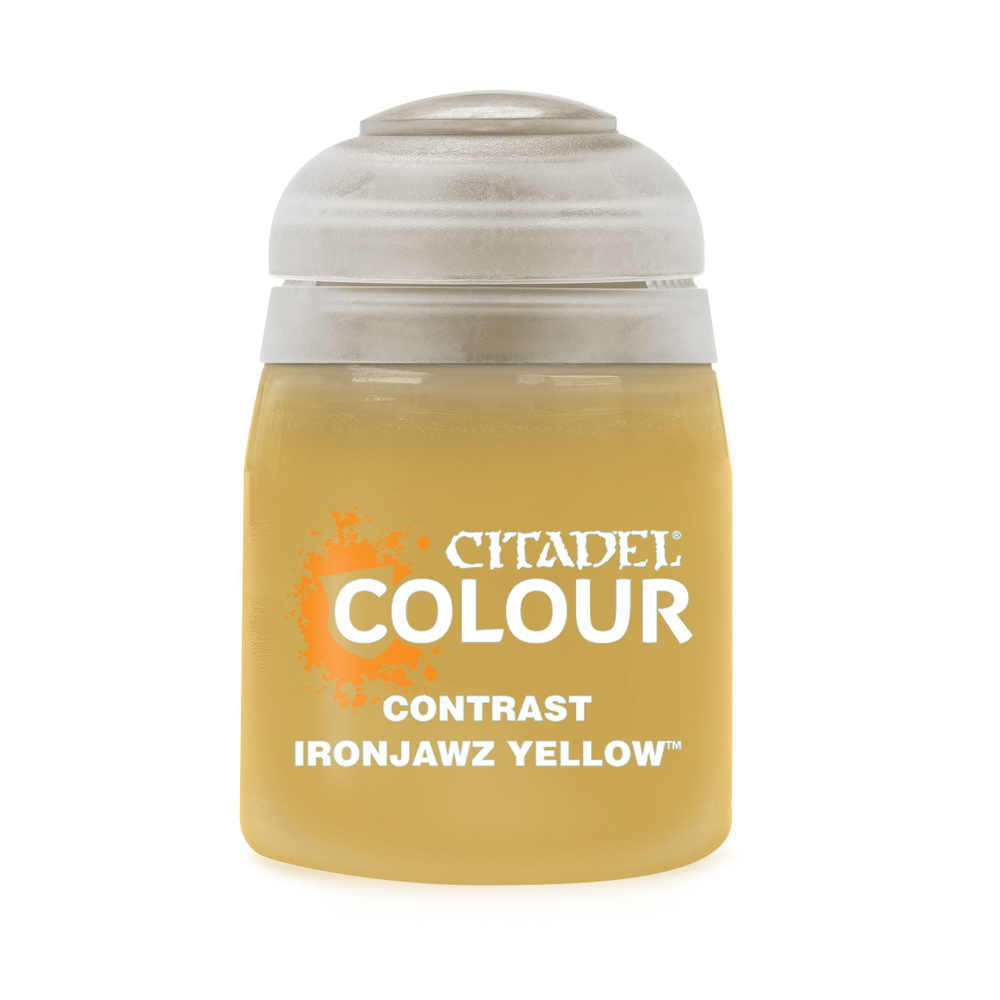 Краска акриловая Citadel Contrast: Ironjawz Yellow (18Ml) #1