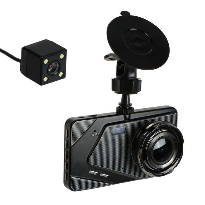 Видеорегистратор Cartage, 2 камеры, HD 1080P, IPS 4, обзор 120 #1