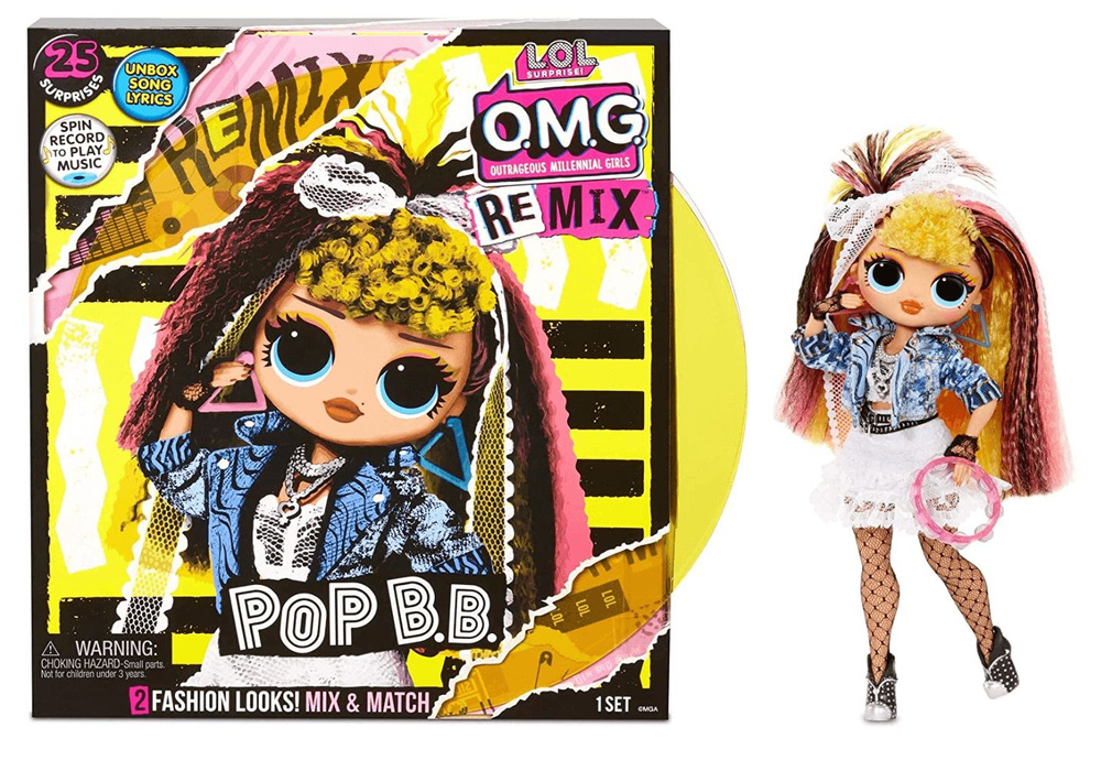 Кукла L.O.L. Surprise OMG Remix - Pop B.B. 567257 #1
