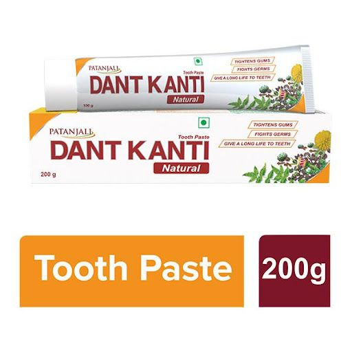 Зубная паста Дант Канти Патанджали (Tooth paste Dant Kanti Patanjali) 200г  #1