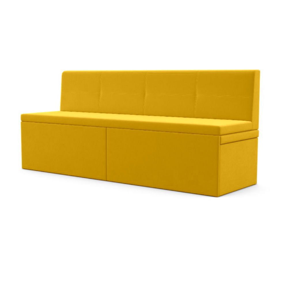 Диван-кровать Лего ФОКУС- мебельная фабрика 186х58х83 см желтый матовый  #1