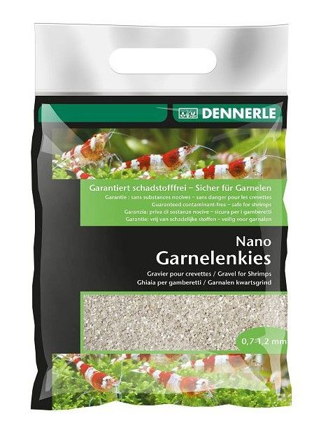 Грунт Dennerle Nano Gravel, природный белый, 2кг #1