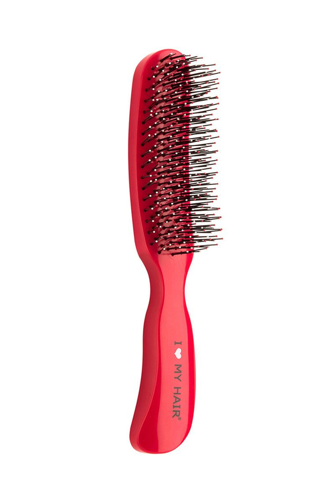 Ginko I LOVE MY HAIR "Therapy Brush" 18280 Щетка для расчесывания волос Красная, глянцевая размер M  #1