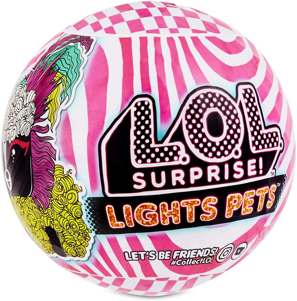 Кукла L.O.L. Surprise! Neon Lights Pets ЛОЛ Шар Неон Питомцы #1