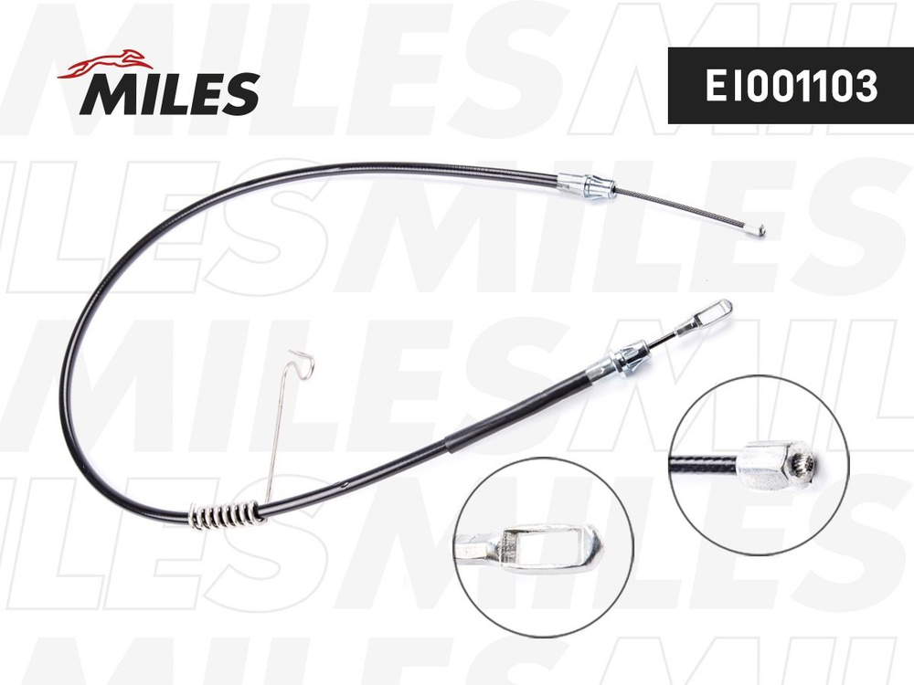 Тросик, cтояночный тормоз Miles EI001103 #1