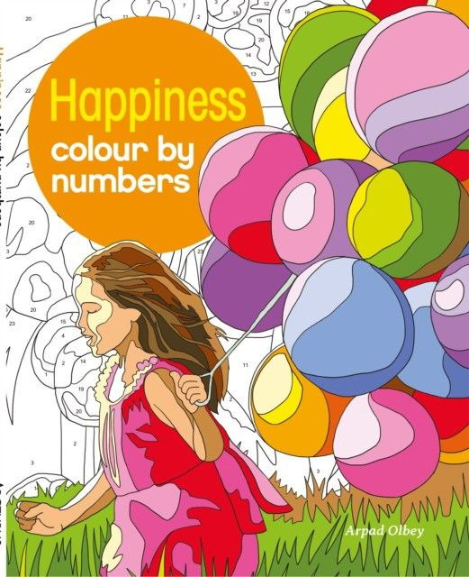 Happiness Colour by Numbers #1