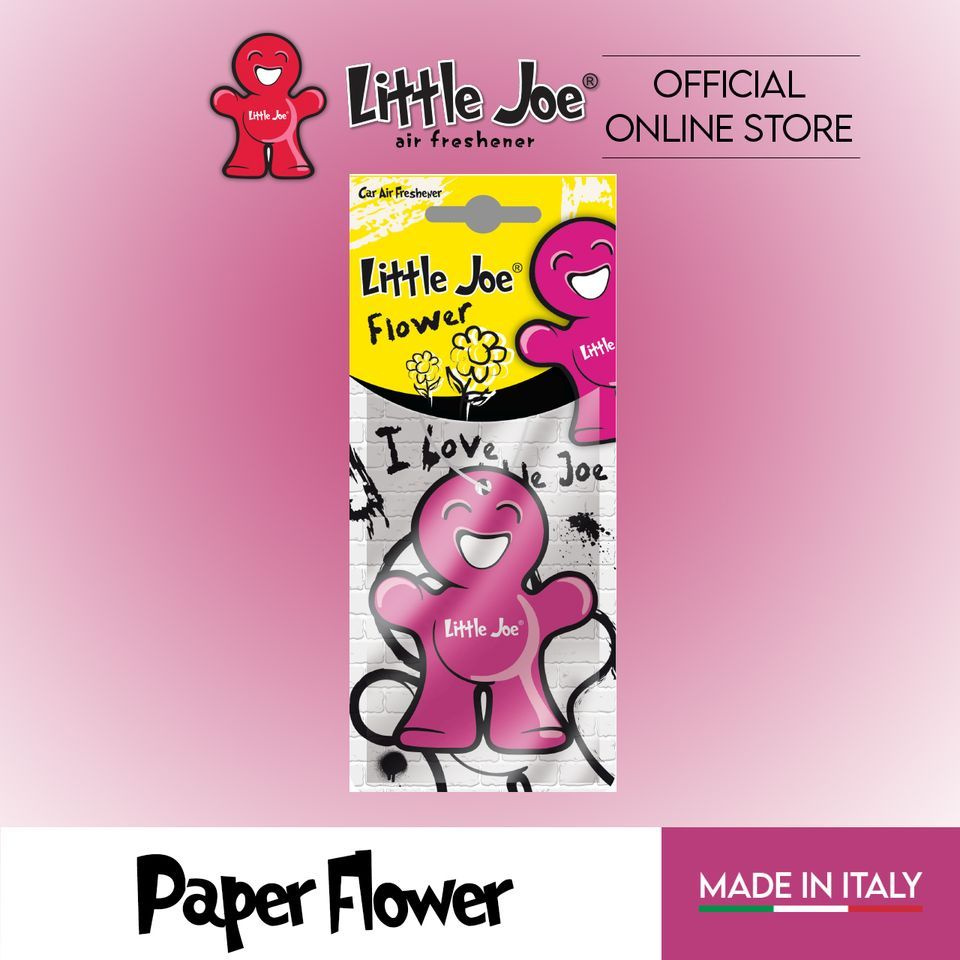 Ароматизатор бумажный подвесной человечек Little Joe Paper Flower, Цветочный  #1