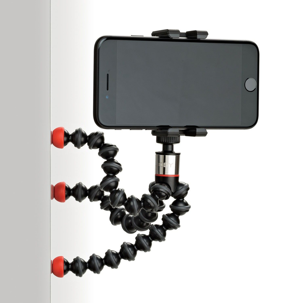 Штатив Joby GripTight ONE GP Magnetic Impulse с держателем для смартфона и пультом, черный/красный  #1