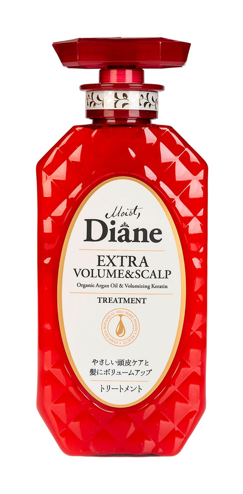 Бальзам-маска для придания объема с кератином Moist Diane Extra Volume Scalp Organic Argan Oil Volumizing #1