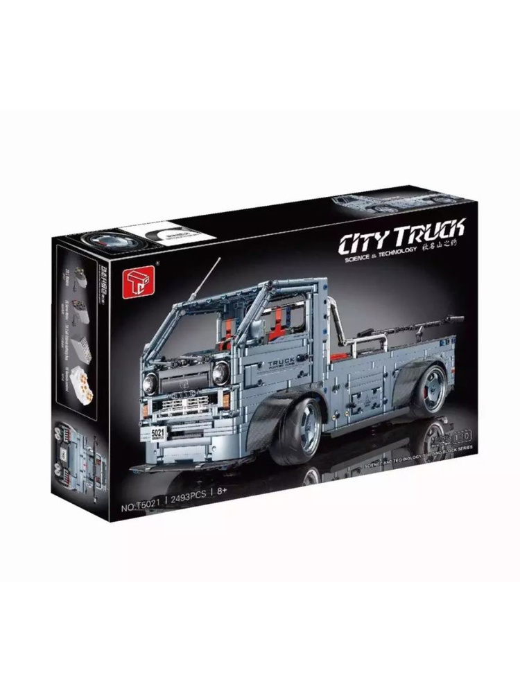 Конструктор T5021 "Грузовик City Truck" 2493 деталей #1