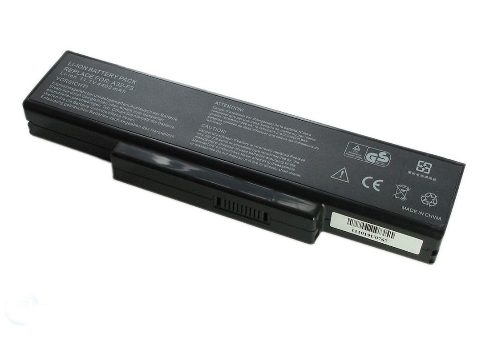 Батарея A32-F3 для Asus M51 F2 F3 F7 A9 Z53 X56 K73 N72,  (4400mAh, черная), OEM #1