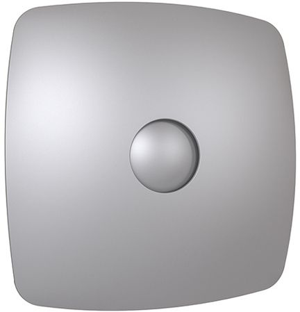 Вентилятор накладной D100 с обратным клапаном цвет серый  #1