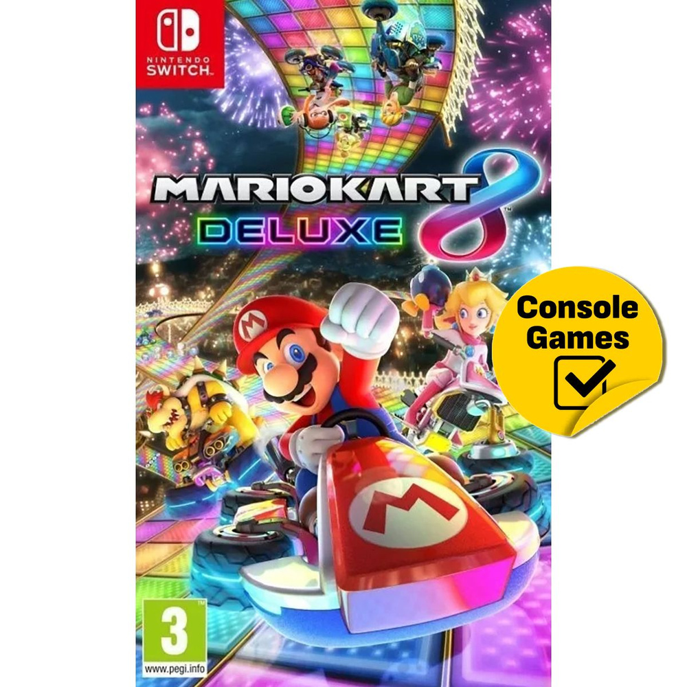 Игра Mario Kart 8 Delux ( русская версия ) (Nintendo Switch, Русская версия)  #1