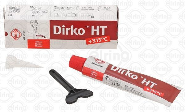 Герметик Dirko HT UNIVERSAL Красный 70ml -60C +315C ELRING ELRING 705.708 #1