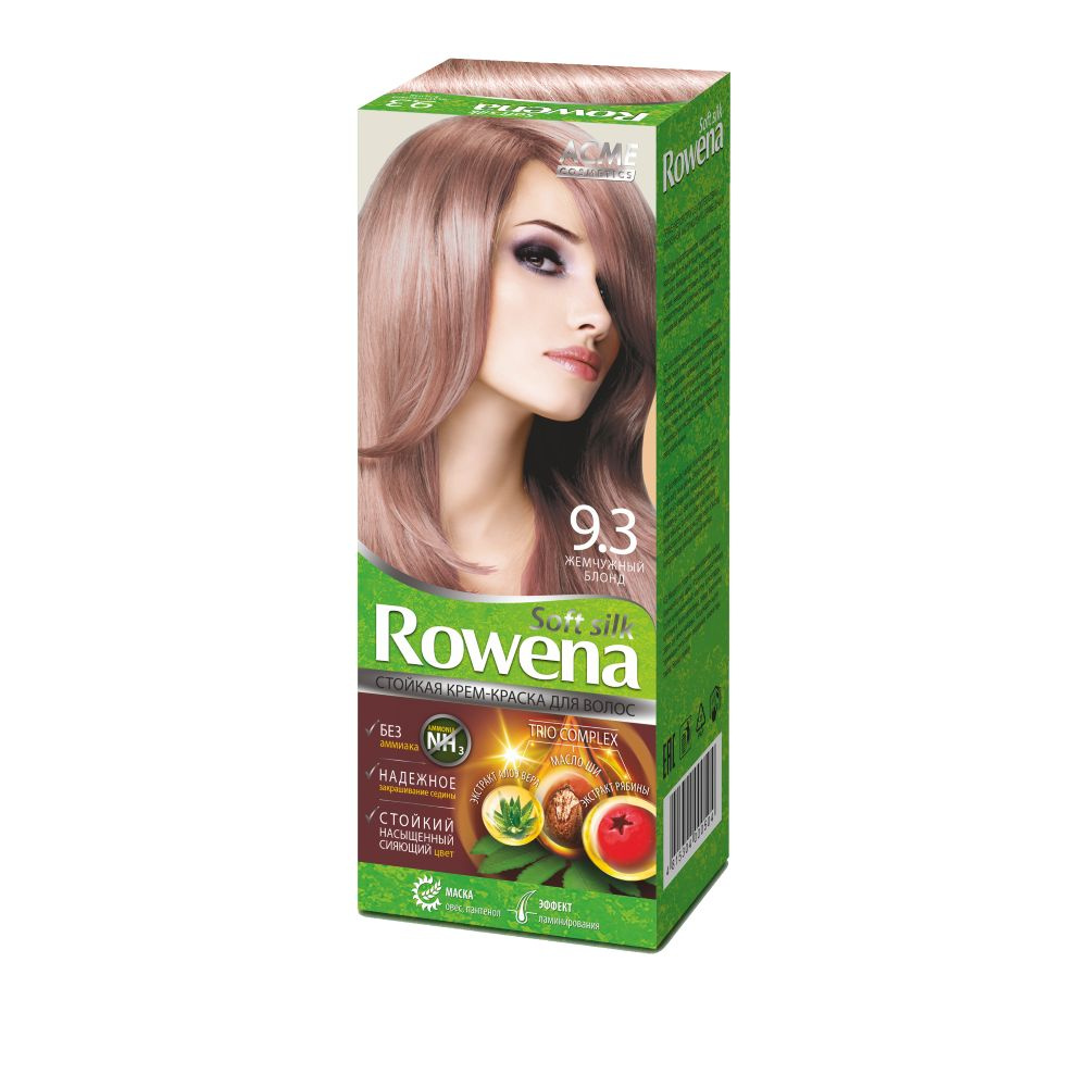 Rowena Soft Silk Краска для волос т9.3 Жемчужный Блондин #1